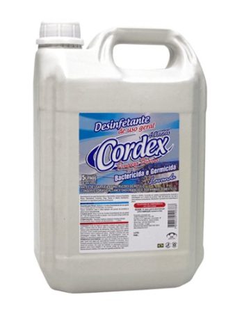 Desinfetante Lavanda – Marca Cordex <br> Frasco de 5L