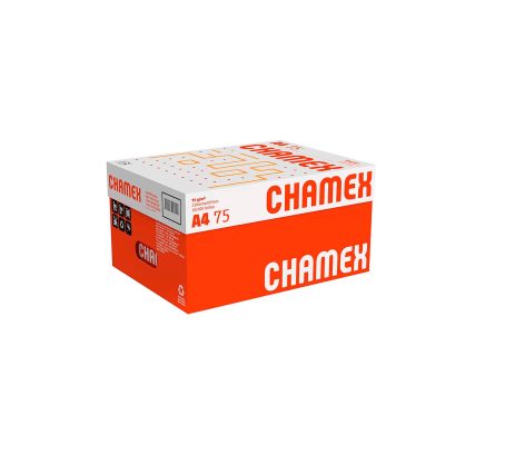 Papel A4 Sulfite 75g/m² - Marca Chamex <br> Tamanho 210mm X 297mm <br> Caixa Master com 10 Resmas de 500 Folhas - Image 2