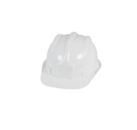 Capacete de Segurança - Marca Plastcor <br> Modelo PLT - Aba frontal - c/ Suspensão <br> Cor Branca