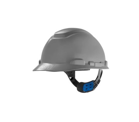 Capacete de Segurança - Marca 3M <br> Modelo H700 - Classe B - Aba frontal <br> c/ Suspensão - Cor Cinza