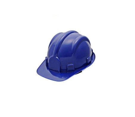 Capacete de Segurança - Marca Plastcor <br> Modelo PLT - Aba frontal - c/ Suspensão <br> Cor Azul