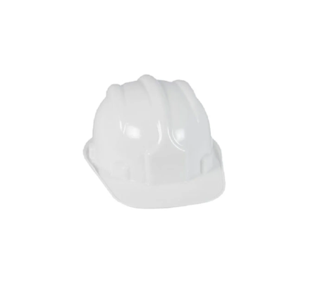 Capacete de Segurança - Marca Plastcor <br> Modelo PLT - Aba frontal - c/ Suspensão <br> Cor Branca - Image 2