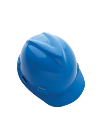 Capacete V-Guard – Marca MSA – Push Key <br> Tipo 2 – Classe B – Cor Azul