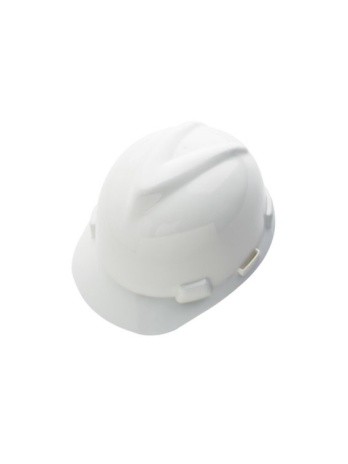 Capacete V-Guard – Marca MSA – Push Key <br> Tipo 2 – Classe B – Cor Branca