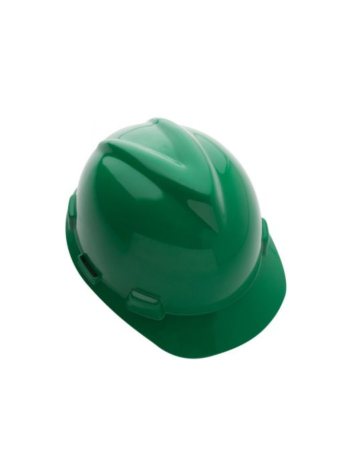 Capacete V-Guard – Marca MSA – Push Key <br> Tipo 2 – Classe B – Cor Verde