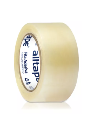 Fita Adesiva de Empacotamento PP <br> Marca AllTape – Cor Transparente <br> Tam. 48mm X 50m <br> 5 Unidades