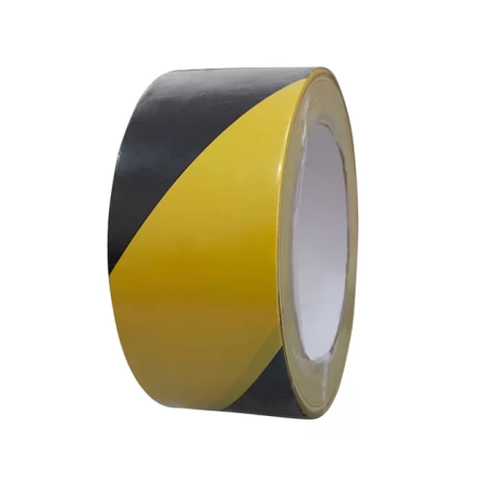 Fita Adesiva de Demarcação de Solo <br> Marca AllTape - Cor Amarela/Preta (Zebrada) <br> Tam. 48mm X 14m - Image 3